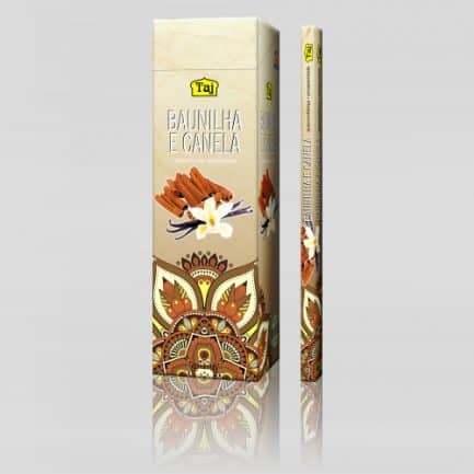 Incenso Taj Baunilha e Canela (box)