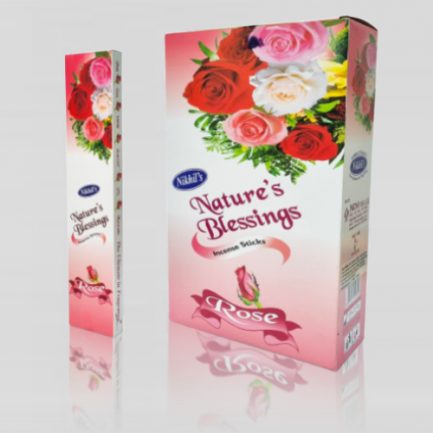 Incenso Nature's Blessings Rose (box)