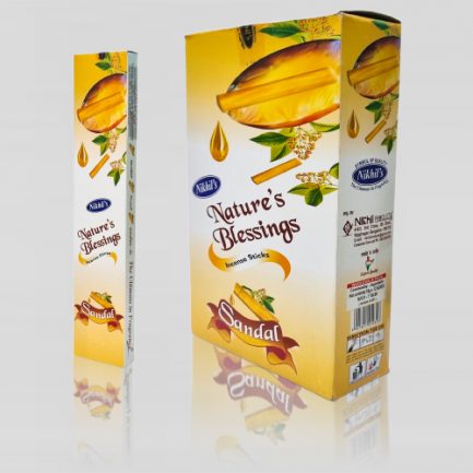 Incenso Nature's Blessings Sandal (box)